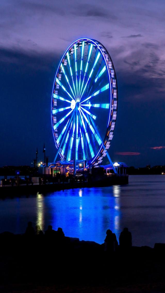 Nighttime Ferris Wheel
