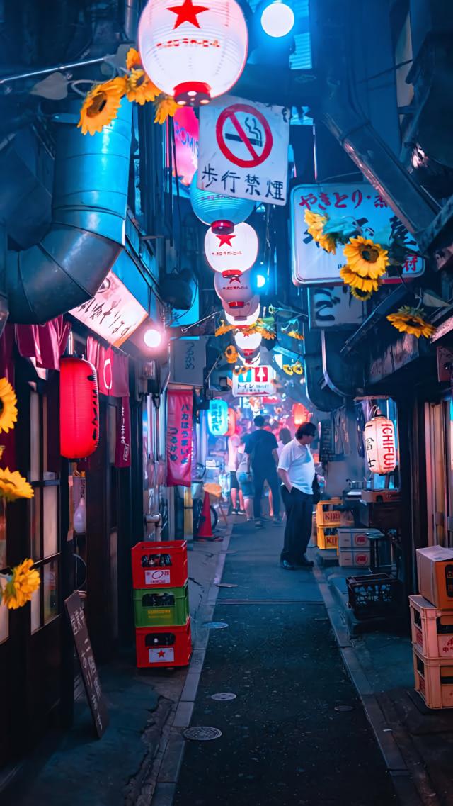 Nighttime Izakaya Street
