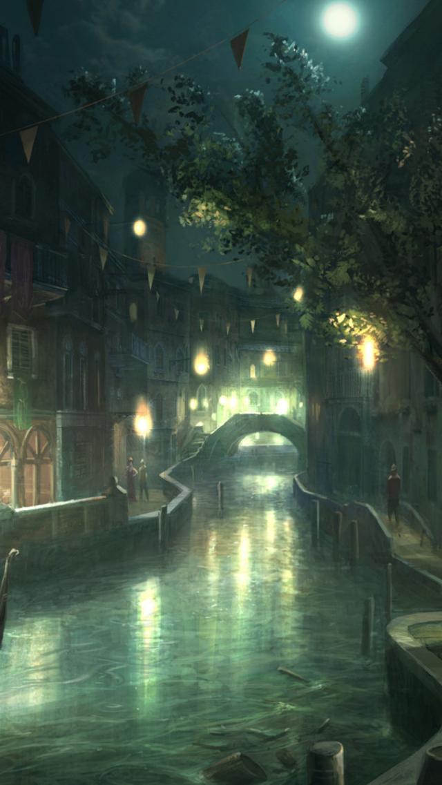 Night Scenery Wallpaper