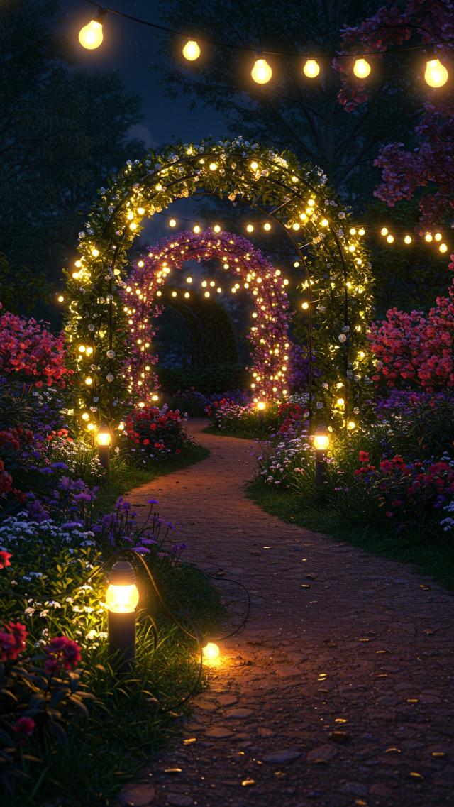 Garden Light Show