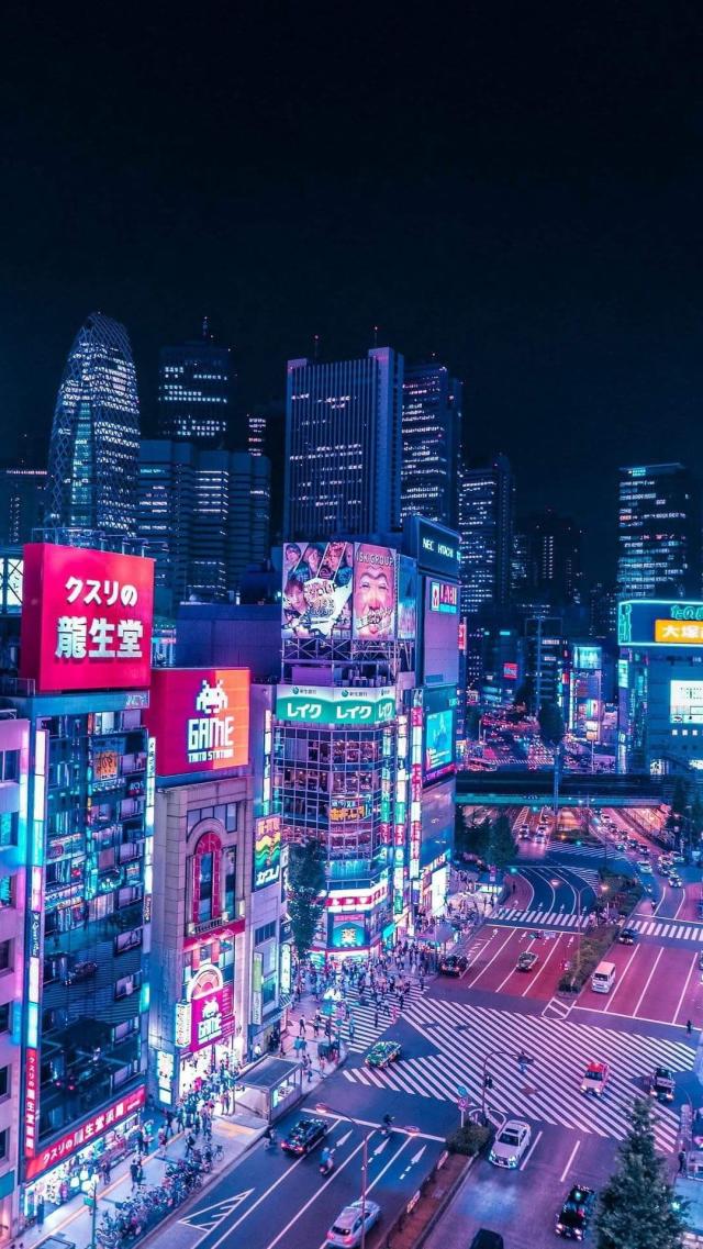 New Shinjuku Night Scene