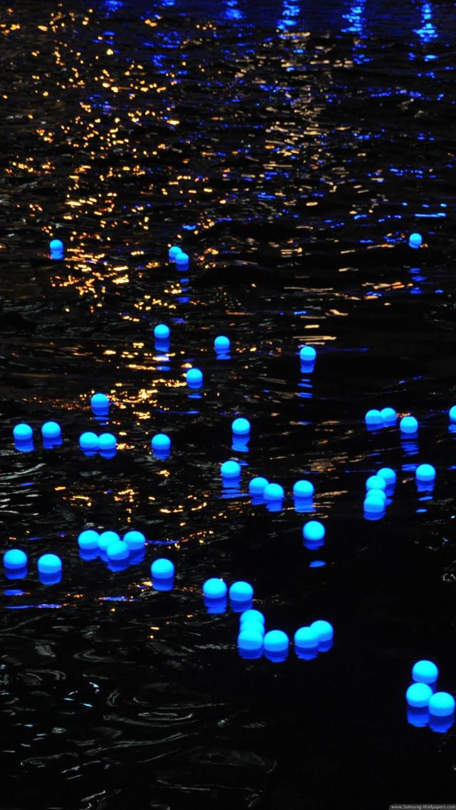 Beautiful Glow on the Water Surface