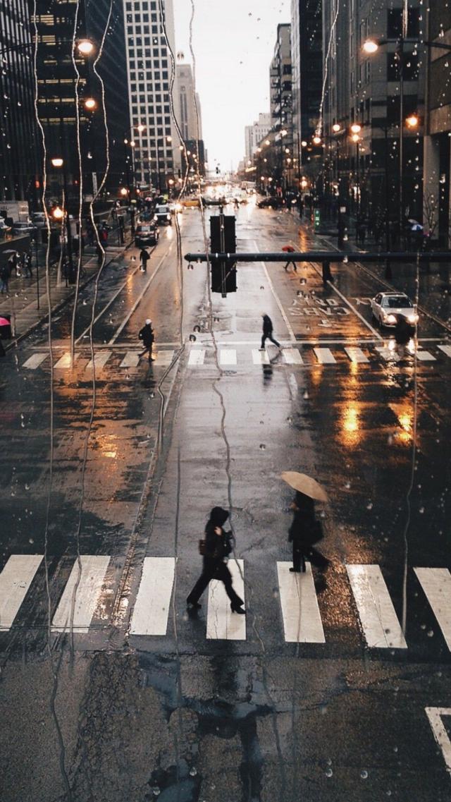 Crossroads in the Rain