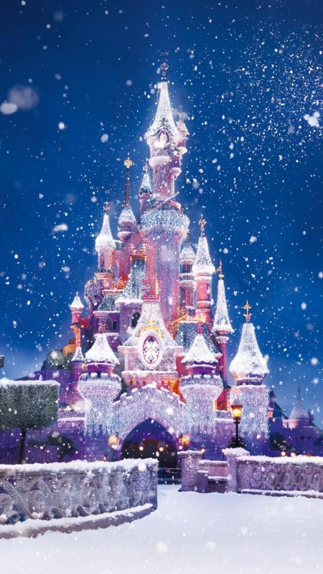 Cinderella Castle in the Snow✨