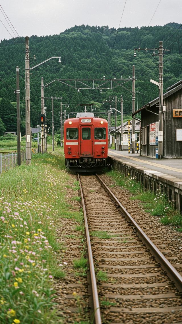 Scenery with a Tram