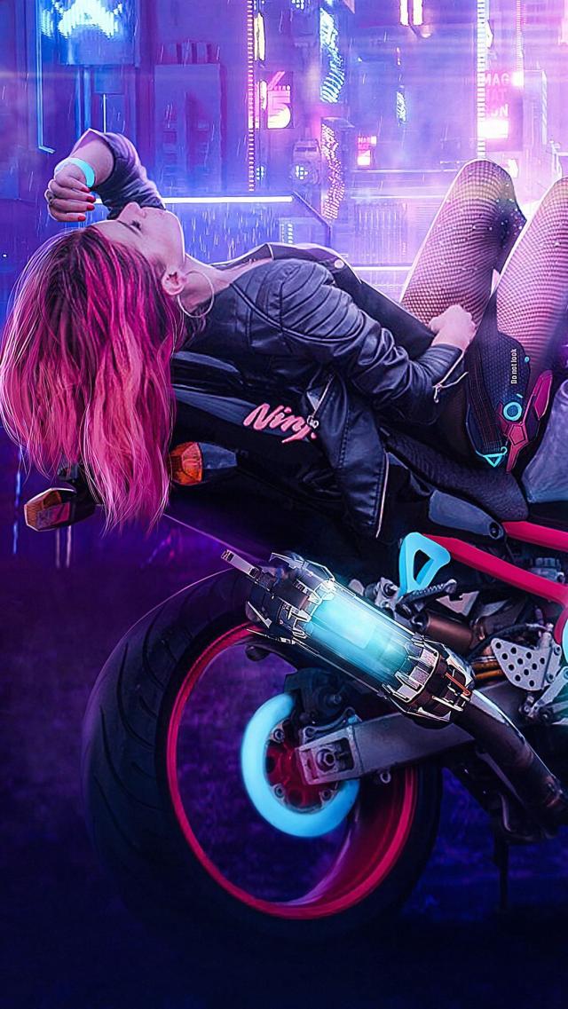 バイカーガール