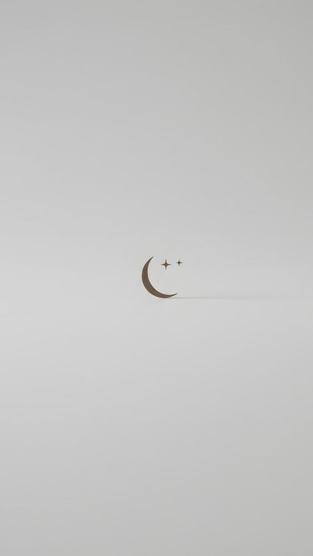 三日月 - モノトーン