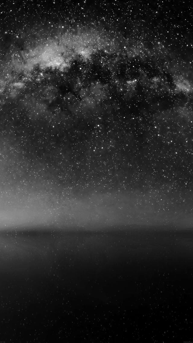 Starry Sky - Monochrome