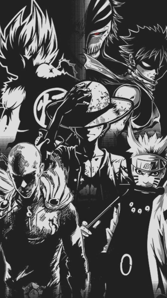 ワンピース、ナルト、ブリーチ など