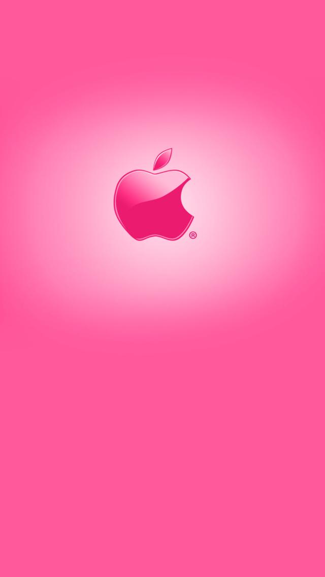 Cute Pink Apple