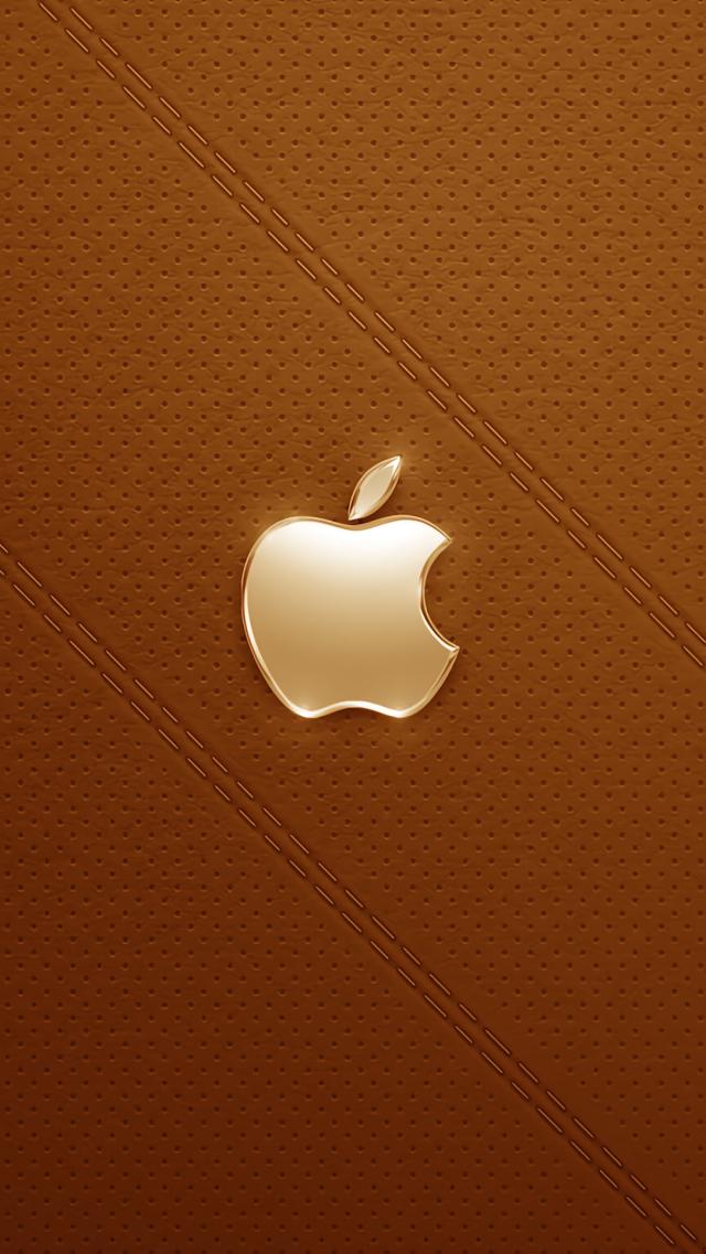 Apple - Brown Leather