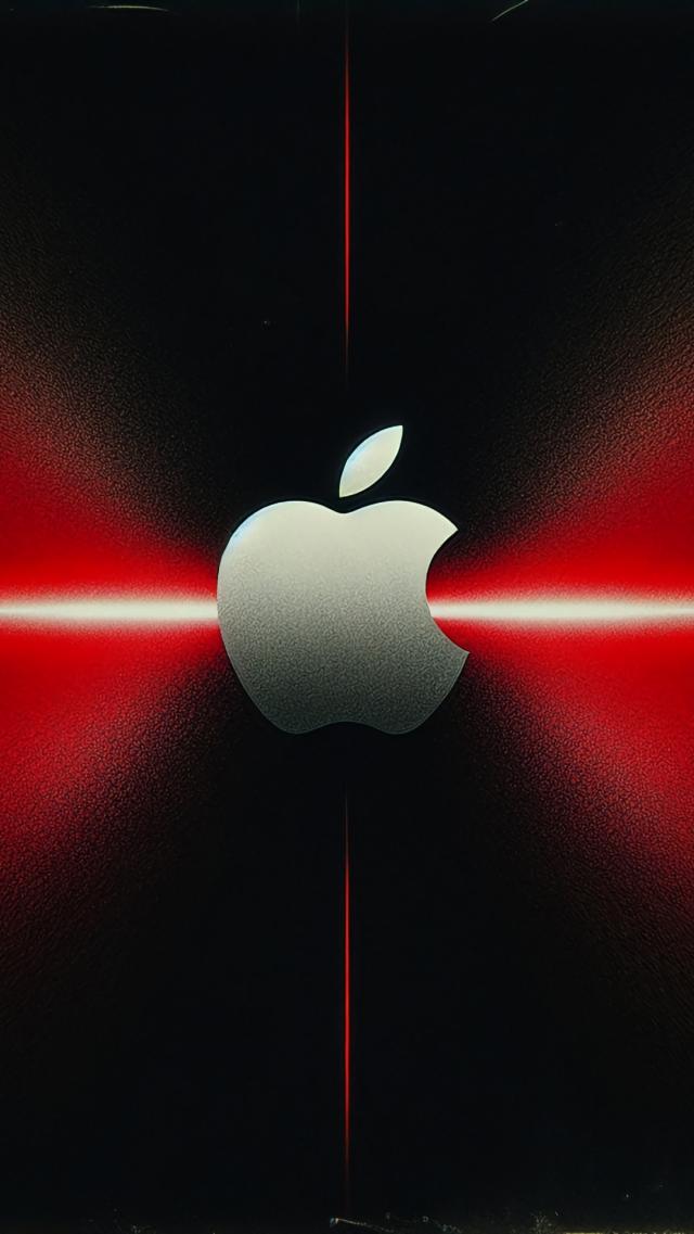Apple - Black/Red