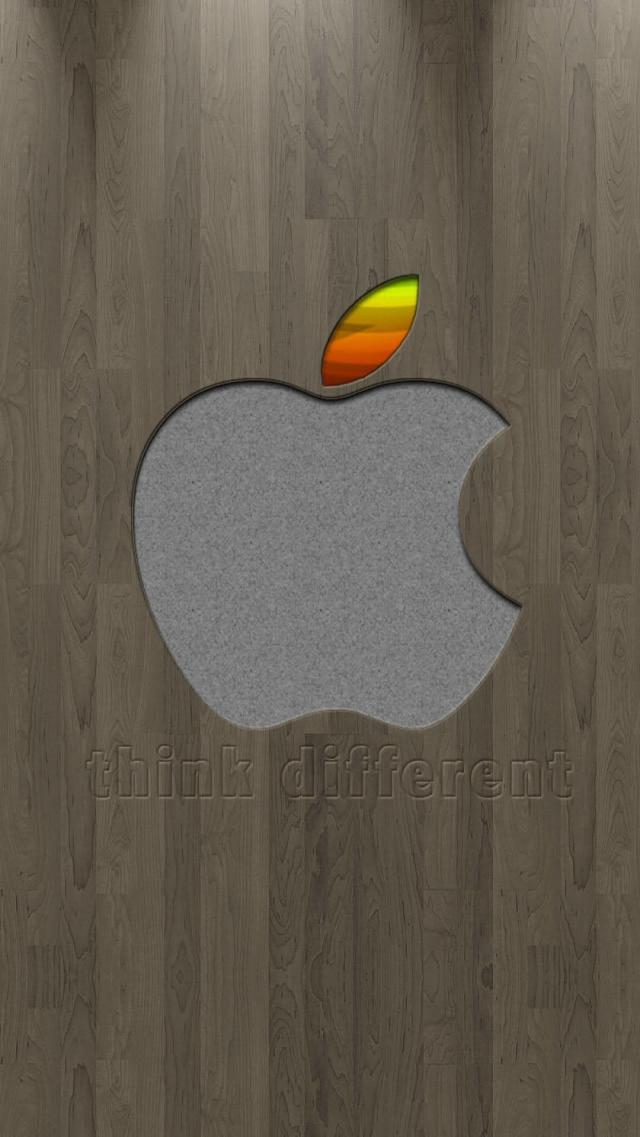 Apple - Wood Grain Texture