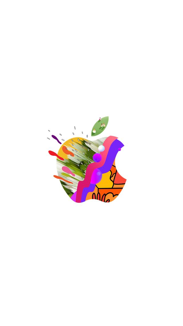 Colorful Apple Logo