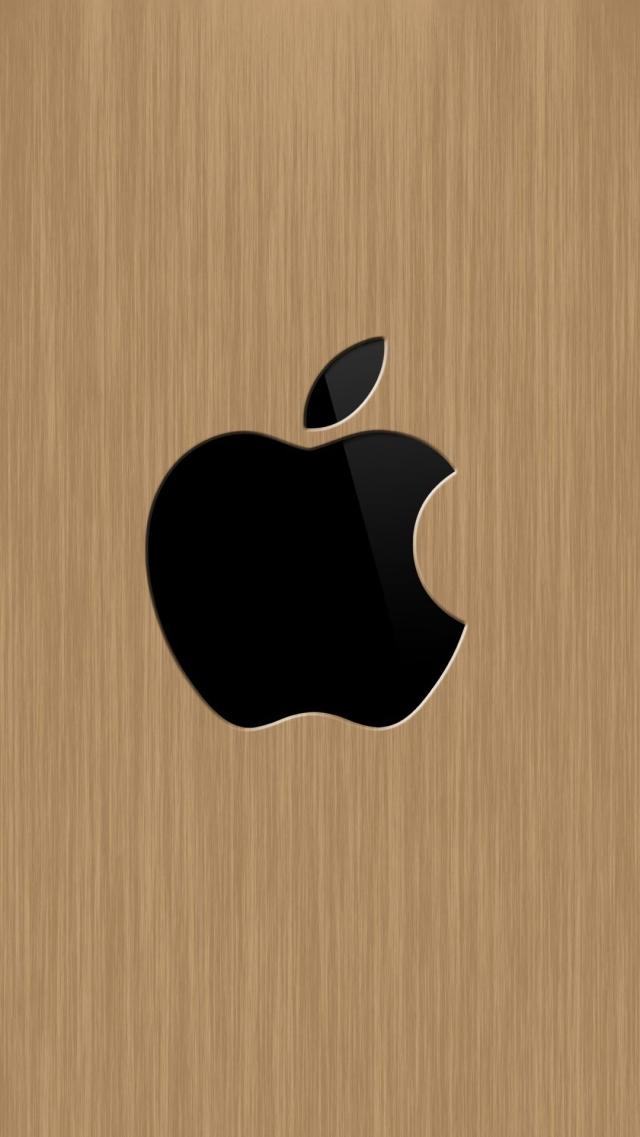 Apples Engraved on a Wooden Board