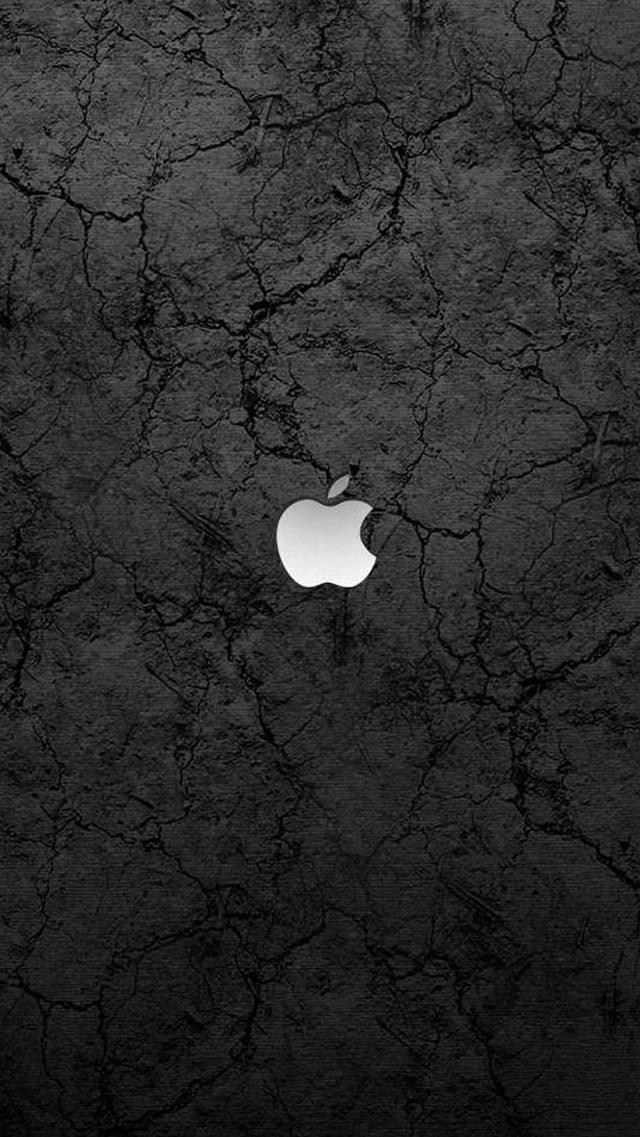 Apple Logo - Crushed Rock