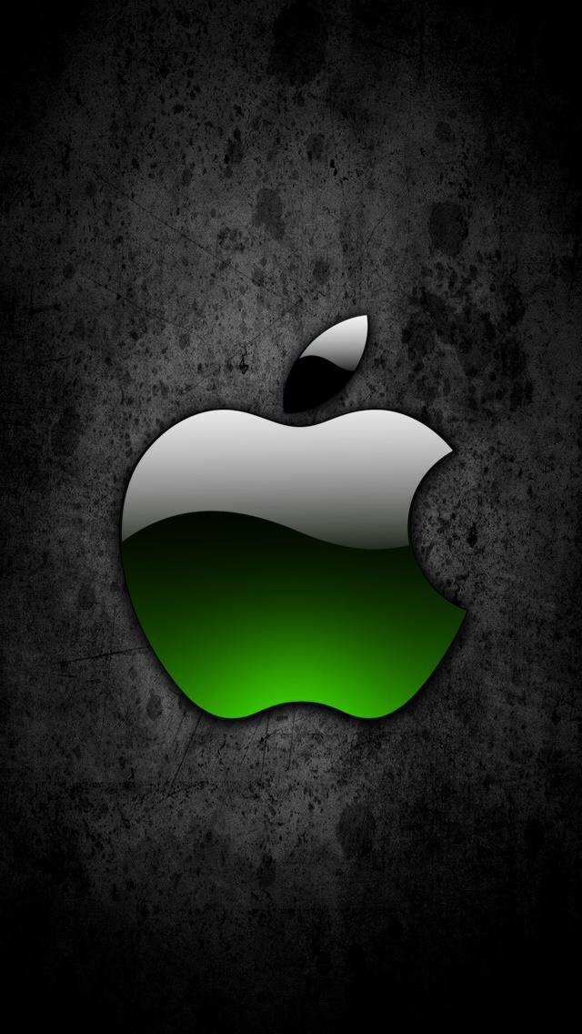 Apple - Black / Green
