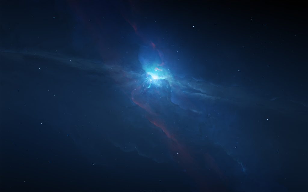 深邃宇宙中的星云