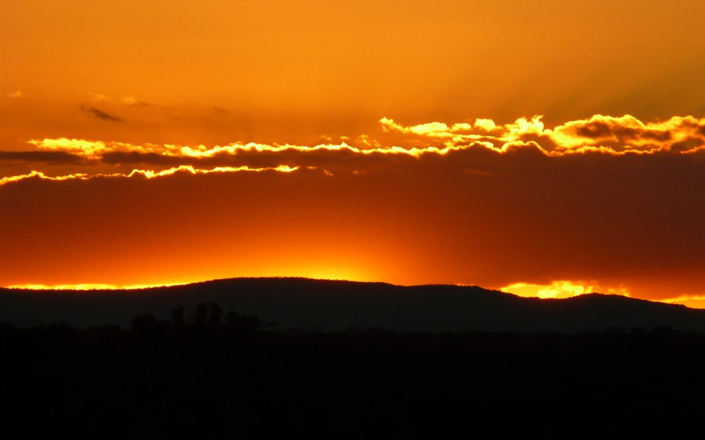 夕阳西下