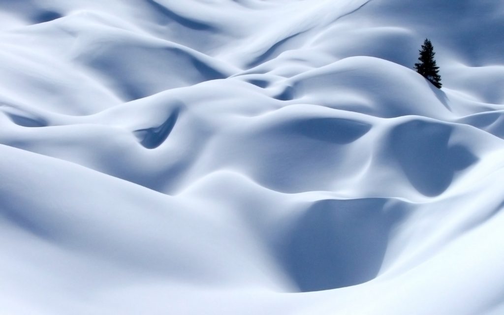 雪地波浪纹理