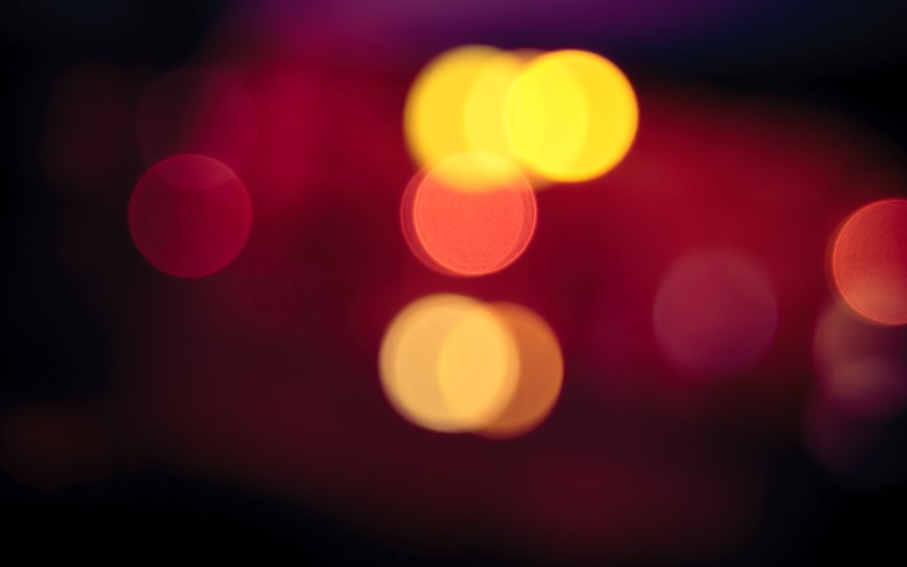 光斑夜景