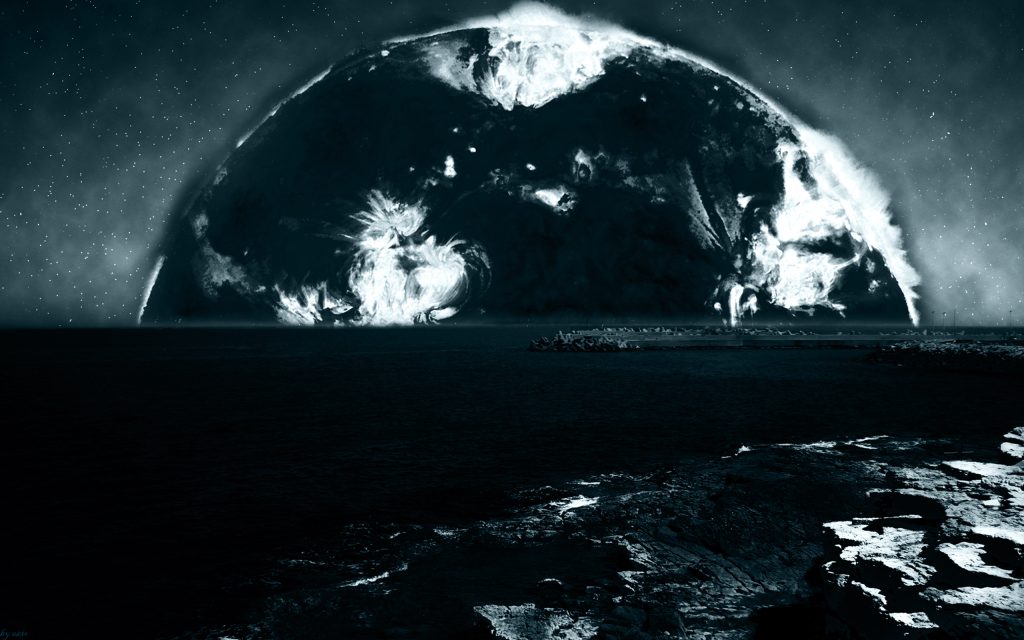 月球夜景