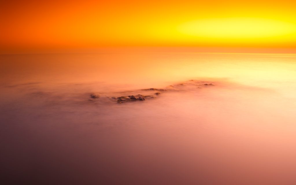 云海夕阳